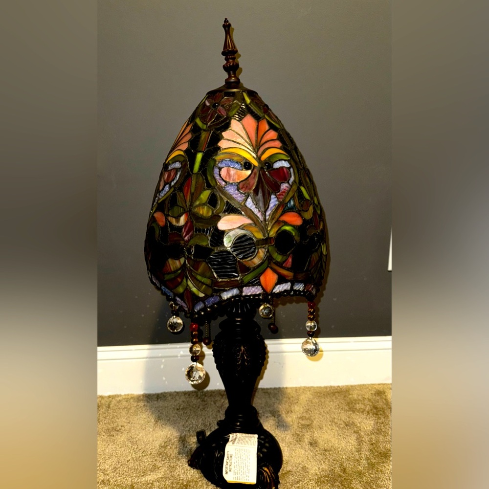 Tiffany style…. Lamp multicolor bed table lamp